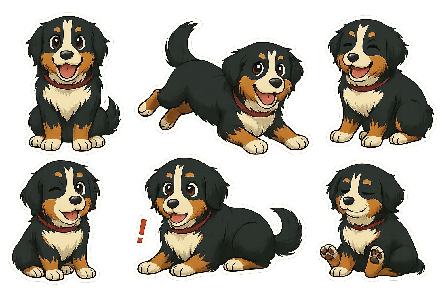 Anime Style sticker pack